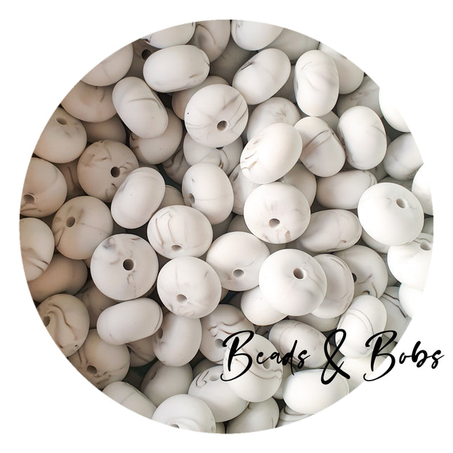 14mm Abacus Silicone Beads - 33 Colours