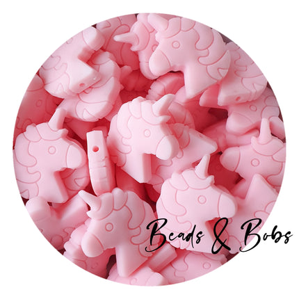 Silicone Unicorn Beads - 7 Colours