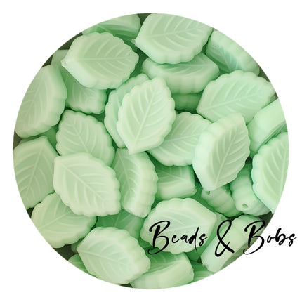 Silicone Birch Leaf Beads - 11 Colours