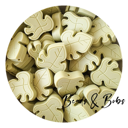Silicone Monstera Leaf Beads - 12 Colours