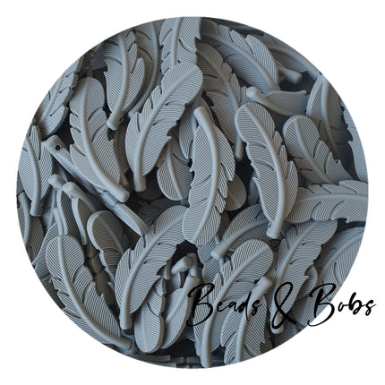 Silicone Feather Beads - 21 Colours