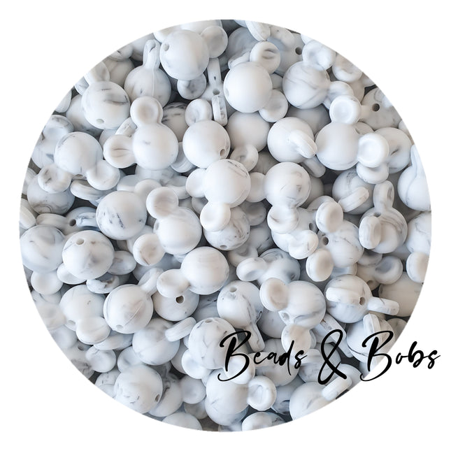 Silicone Mouse Beads - 9 Colours