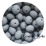 Silicone Scalloped Beads - 8 Colours