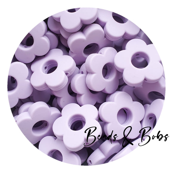 Silicone Flower Beads - 7 Colours