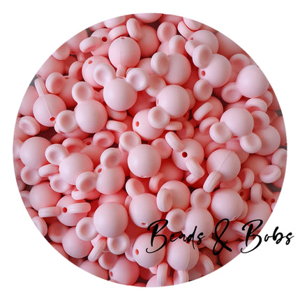 Silicone Mouse Beads - 9 Colours