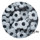 Silicone Flower Beads - 7 Colours