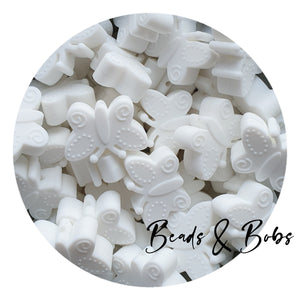 Silicone Butterfly Beads - 7 Colours
