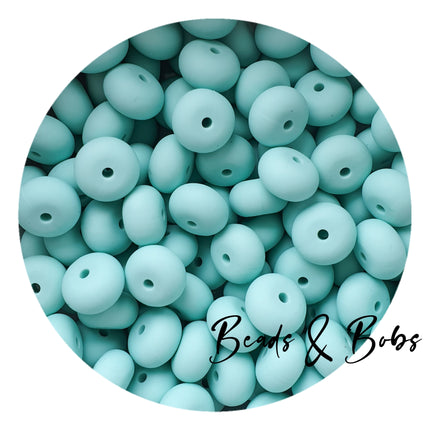 14mm Abacus Silicone Beads - 33 Colours