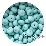 14mm Abacus Silicone Beads - 27 Colours