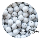 15mm SPIRAL Silicone Beads - 22 Colours