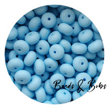 14mm Abacus Silicone Beads - 27 Colours