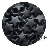 Silicone Large Star Beads - 9 Colours