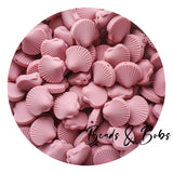 Silicone Shell Beads - 11 Colours