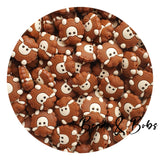 Silicone Sheep Beads - 2 Colours