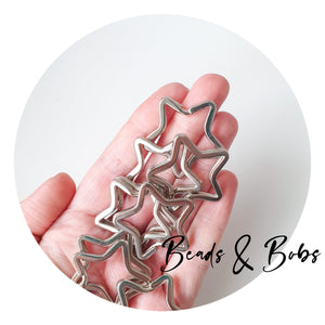 Metal Star Key Rings