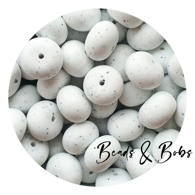 23mm Abacus Silicone Beads - 8 Colours