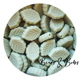 Silicone Birch Leaf Beads - 11 Colours