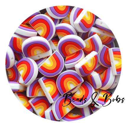 Silicone New Rainbow Beads - 4 Colours