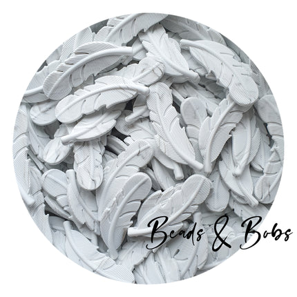 Silicone Feather Beads - 21 Colours