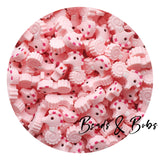 Silicone Sea Horse Beads - 4 Colours