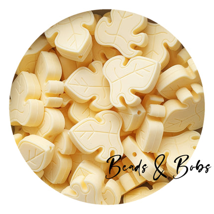 Silicone Monstera Leaf Beads - 12 Colours