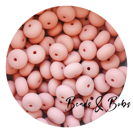 14mm Abacus Silicone Beads - 33 Colours