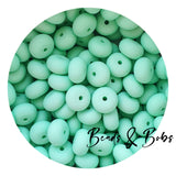 14mm Abacus Silicone Beads - 27 Colours