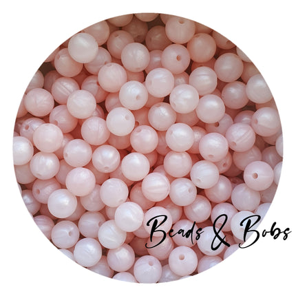 9mm Round Plain Colour Silicone Beads - 8 Colours