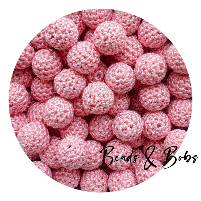 16mm Crochet Wooden Beads - 10 Colours