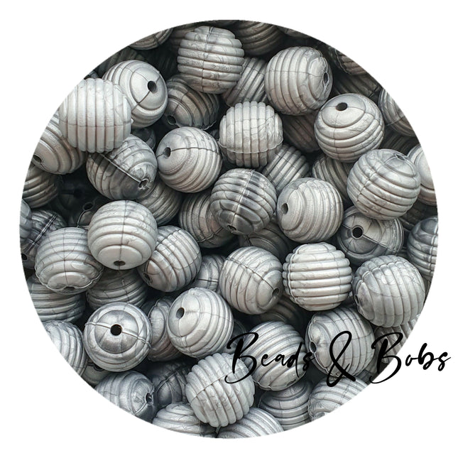 15mm SPIRAL Silicone Beads - 23 Colours