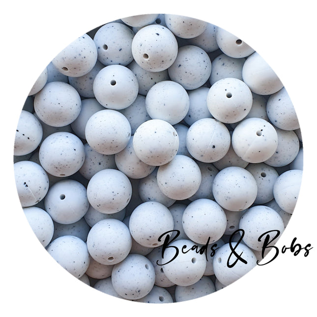 19mm Round Plain Colour Silicone Beads - 26 Colours