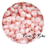 12mm Lentil Silicone Beads - 26 Colours