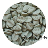 Silicone Leaf Beads - 3 Colours