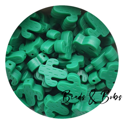 Silicone Cactus Beads - 11 Colours