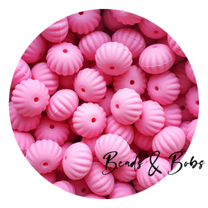 Silicone Scalloped Beads - 8 Colours