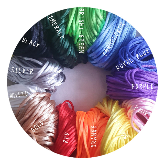 1.5mm Satin Nylon Cord - 20m