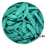 Silicone Feather Beads - 20 Colours