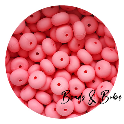 14mm Abacus Silicone Beads - 33 Colours