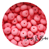 14mm Abacus Silicone Beads - 27 Colours