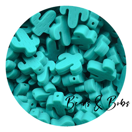 Silicone Cactus Beads - 11 Colours