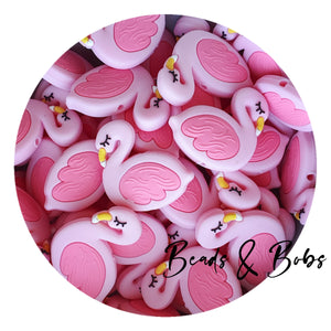 Silicone Swan Beads