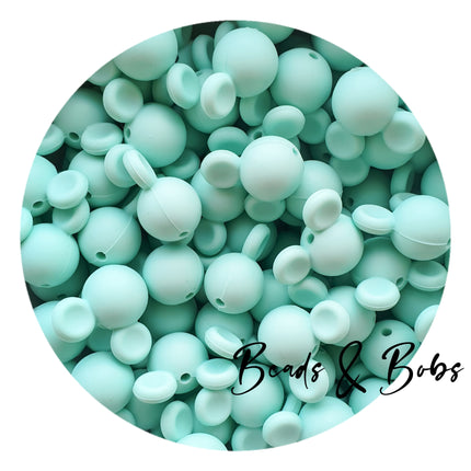 Silicone Mouse Beads - 9 Colours