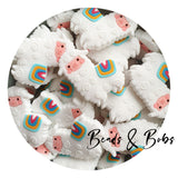 Silicone Llama Beads - 3 Colours
