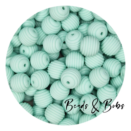 15mm SPIRAL Silicone Beads - 23 Colours