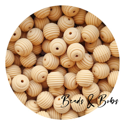 15mm SPIRAL Silicone Beads - 23 Colours