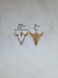 Cow Head Enamel Charms