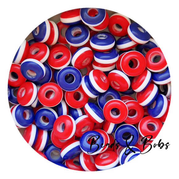 14mm Resin Spacer Beads