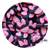 Silicone Minnie Beads - 6 Colours