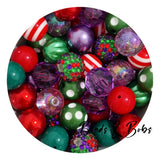 20mm Bubblegum Beads Mixes - 10 Colours