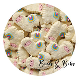 Silicone Llama Beads - 3 Colours